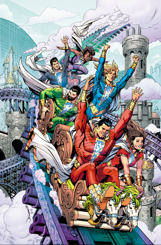 The full cover of Shazam! #1.